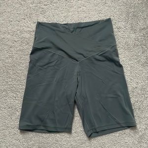 Aerie crossover biker shorts
